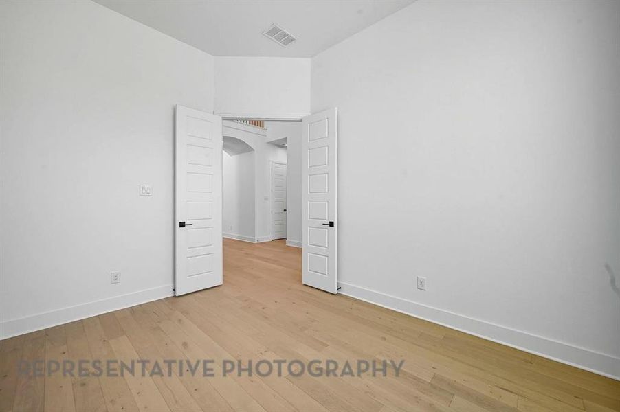 Spacious, unfurnished interior of a new home in Wildflower Ranch: Artisan Series - 60ft. lots, Dish (Image 14). Spacious, unfurnished interior of a new home in Wildflower Ranch: Artisan Series - 60ft. lots, Dish (Image 14).