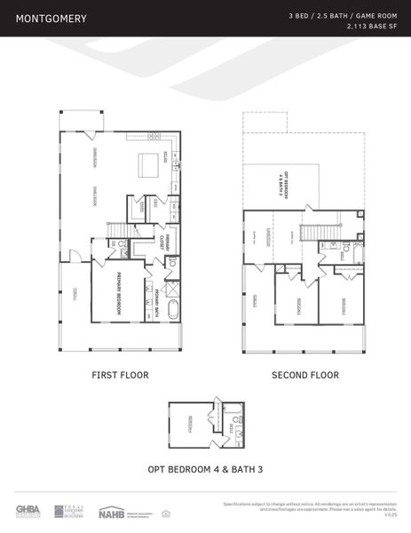 2D floor plan layout of this home in , Galveston, TX (Image 1).