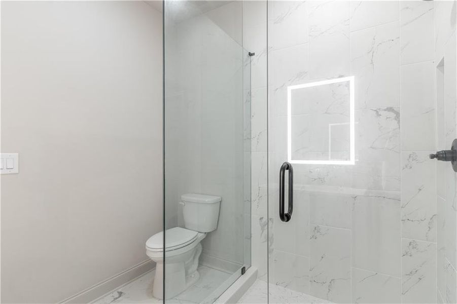 Furnished interior view inside a new home in , Commerce (Image 42).