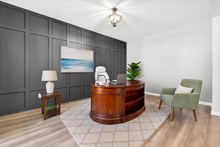 Furnished interior view inside a new home in , Summerville (Image 11).