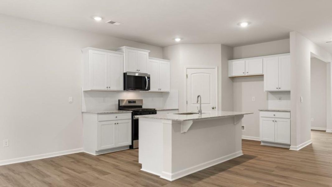 Furnished interior view inside a new home in South Wind, Union City (Image 10). Furnished interior view inside a new home in South Wind, Union City (Image 10).