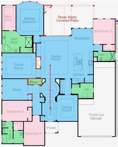 Newport Floorplan diagram