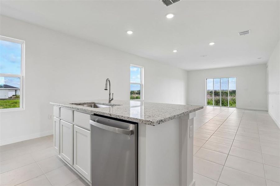 Furnished interior view inside a new home in Hamilton Bluff, Haines City (Image 9).