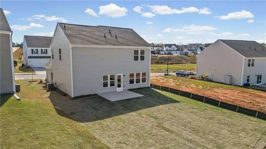 Exterior details and patio area of a home in Twin Lakes, Hoschton (Image 3). Exterior details and patio area of a home in Twin Lakes, Hoschton (Image 3).