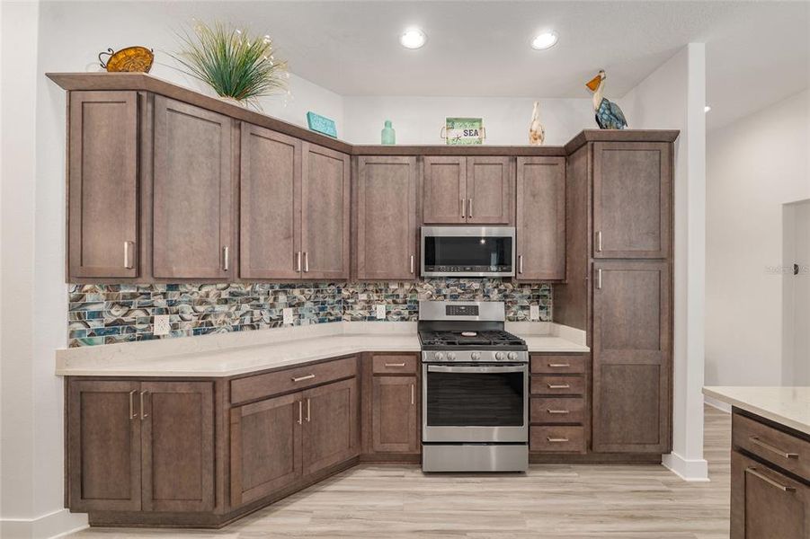 Furnished interior view inside a new home in , The Villages (Image 19).