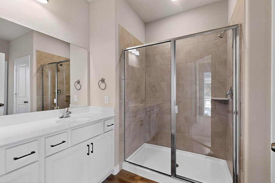 Furnished interior view inside a new home in Solterra Texas, Mesquite (Image 10).