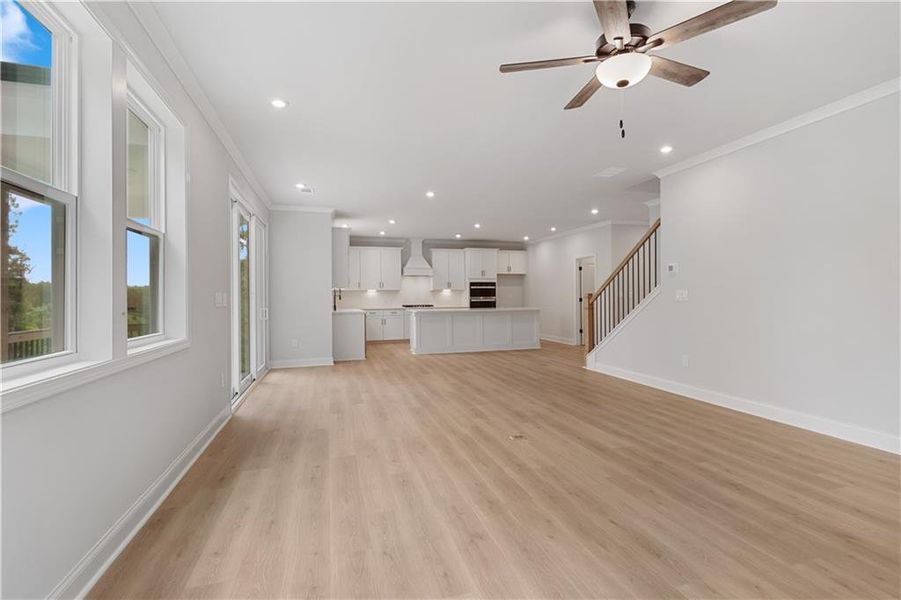 Spacious, unfurnished interior of a new home in Tiberon Woods, Cumming (Image 21).