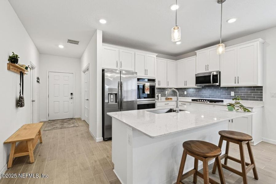 Furnished interior view inside a new home in , Yulee (Image 11).