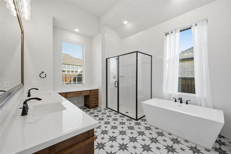 Furnished interior view inside a new home in , Melissa (Image 14).