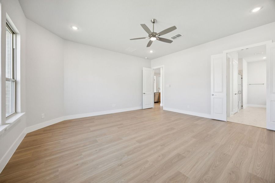 Representative unfurnished interior of a home built from the Kenai by Centre Living Homes in Painted Tree Lakeside, McKinney (Image 29).