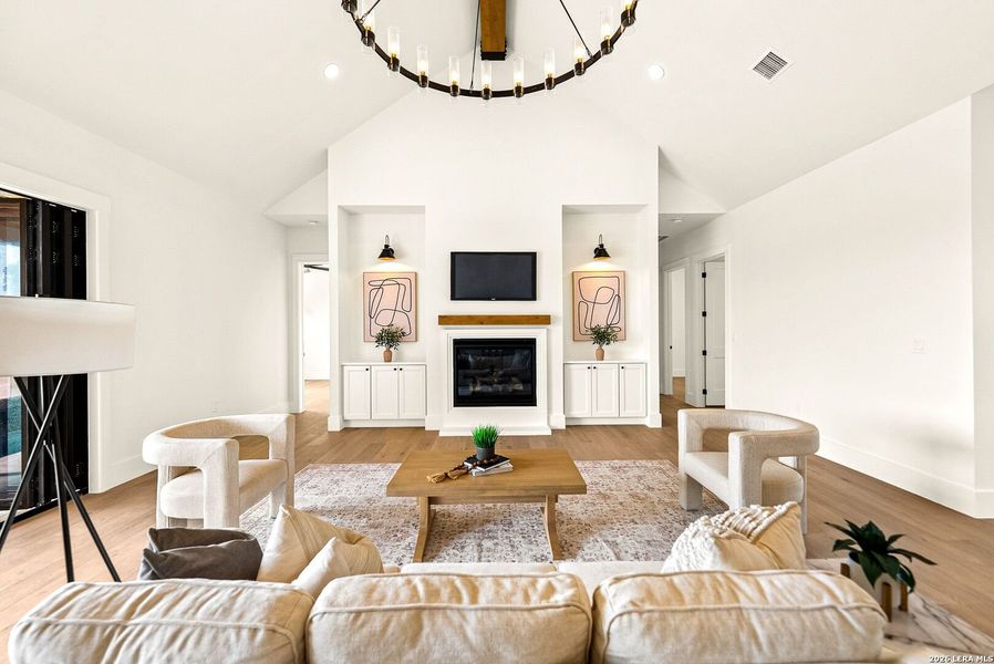 Furnished interior view inside a new home in , Bandera (Image 40). Furnished interior view inside a new home in , Bandera (Image 40).