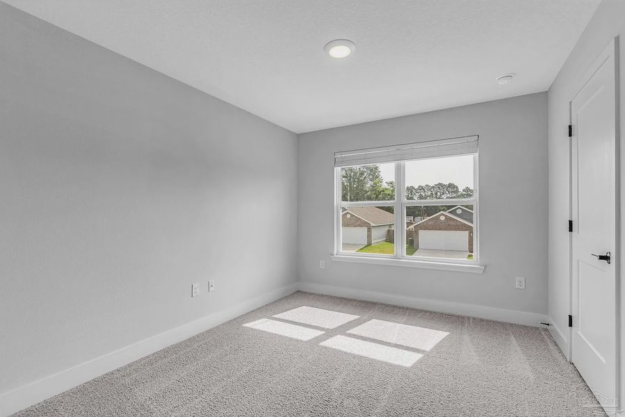 Spacious, unfurnished interior of a new home in Allison Acres, Cantonment (Image 20). Spacious, unfurnished interior of a new home in Allison Acres, Cantonment (Image 20).