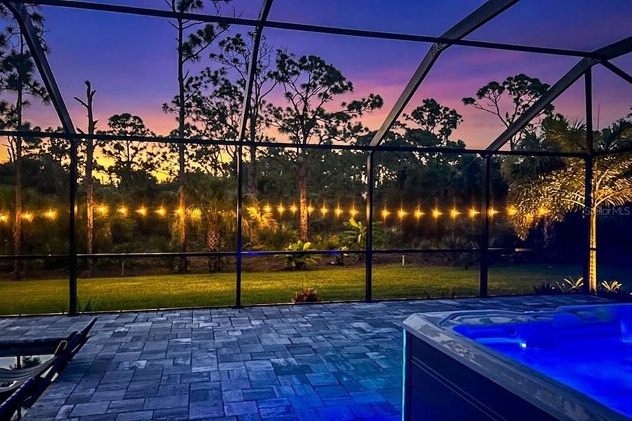 Exterior details and patio area of a home in , Rotonda West (Image 35).