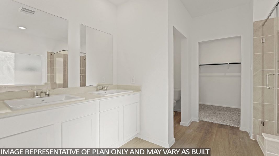 Furnished interior view inside a new home in New Waverly Station, New Waverly (Image 8). Furnished interior view inside a new home in New Waverly Station, New Waverly (Image 8).