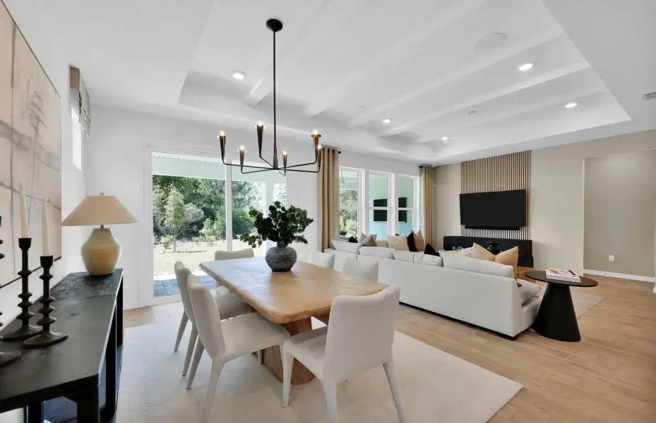 Furnished interior view inside a new home in Del Webb Saint Johns, St. Johns (Image 5).