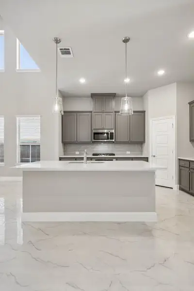 Furnished interior view inside a new home in Mayfield Farms, Arlington (Image 8).