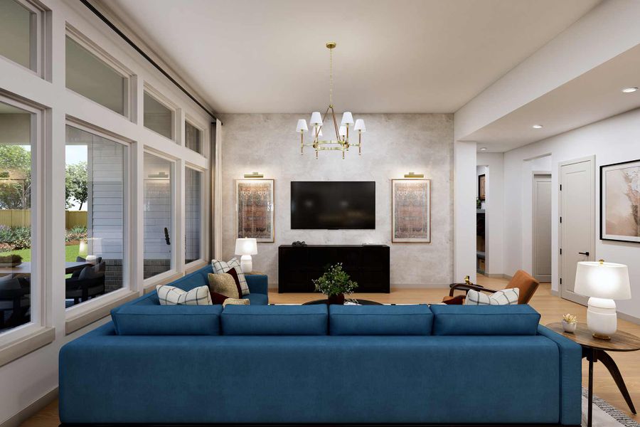 The Springwood - Family Room The Springwood - Family Room
