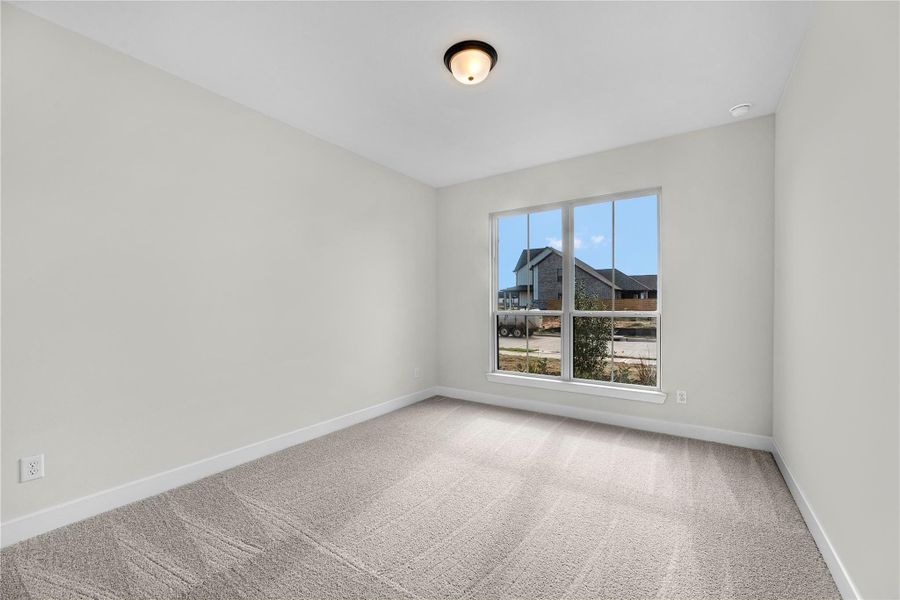 Spacious, unfurnished interior of a new home in Austin Point, Richmond (Image 13).