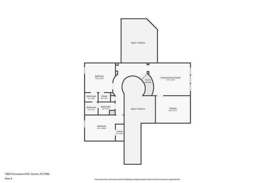 Upper Level Floor Plan