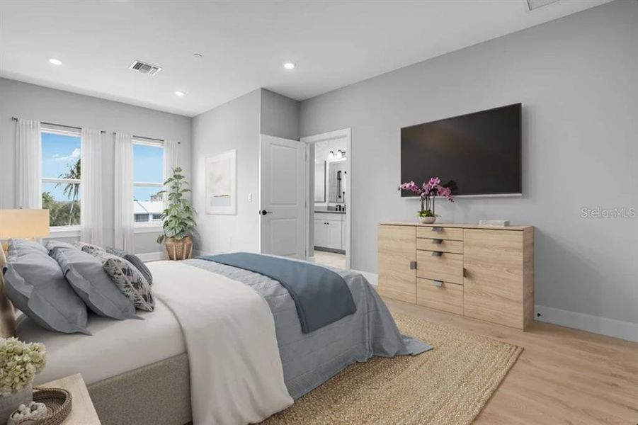 Furnished interior view inside a new home in Seahaven, Punta Gorda (Image 13).