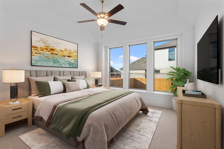 Primary Bedroom - Virtually Staged