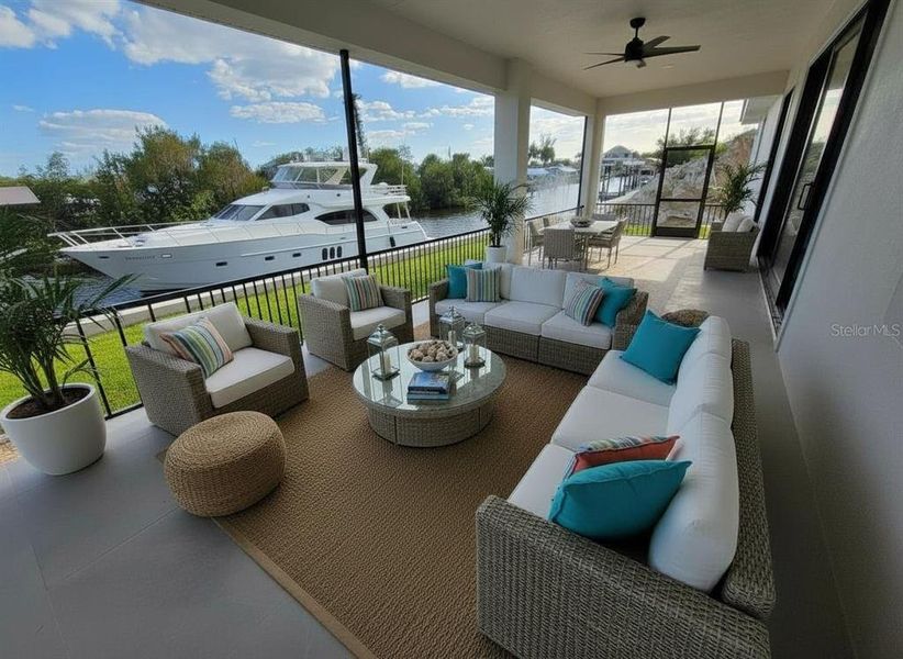 Exterior details and patio area of a home in , Punta Gorda (Image 30).