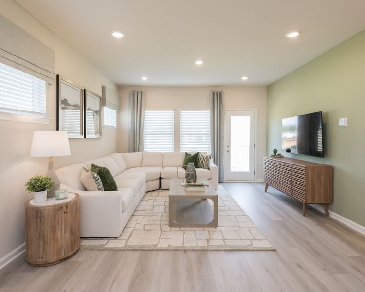 Furnished interior view inside a new home in Avalon - Reserve Series, Conyers (Image 14).