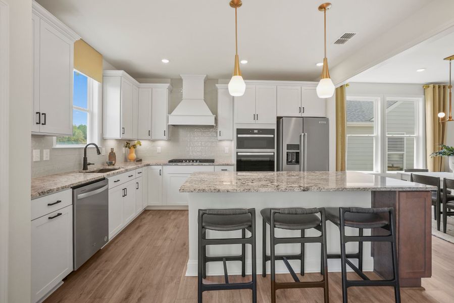 Representative furnished interior of a home built from the Compass by Del Webb in Del Webb Carolina Ridge, Midland (Image 9).
