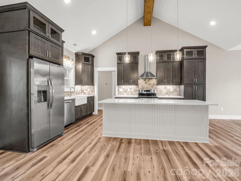 Furnished interior view inside a new home in , Morganton (Image 3).