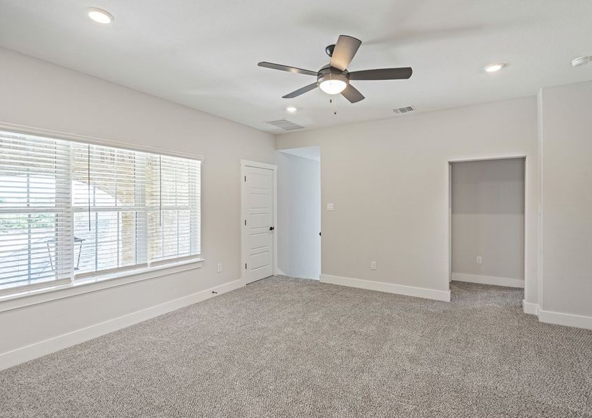 The upstairs loft is a versatile space that was built to fit any family's needs. The upstairs loft is a versatile space that was built to fit any family's needs.