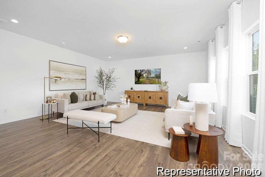 Furnished interior view inside a new home in Autumn Ridge, High Shoals (Image 14).