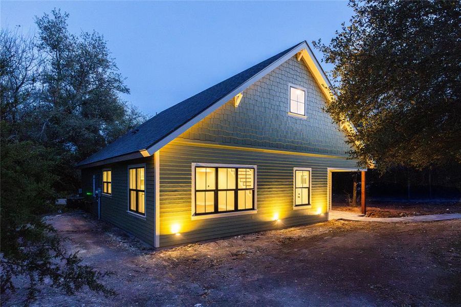 Exterior details and patio area of a home in , Waco (Image 25).