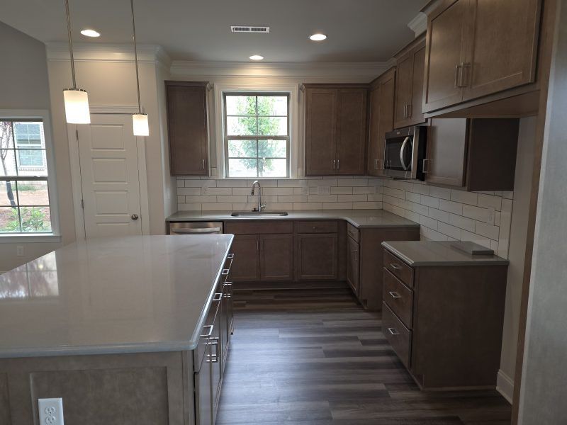 In-progress construction of a new home in Northborough, Colfax, NC (Image 53).