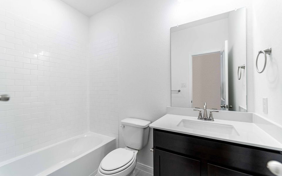 Furnished interior view inside a new home in Solterra, Mesquite (Image 10).