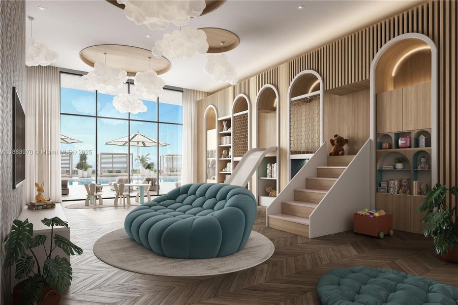 Furnished interior view inside a new home in , Hollywood (Image 4). Furnished interior view inside a new home in , Hollywood (Image 4).