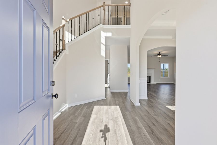 Representative unfurnished interior of a home built from the The Screven by RTS Homes in Tibet Road at Sassafras, Allenhurst (Image 20).