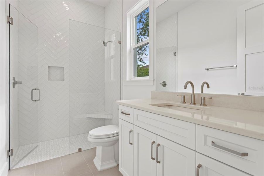 Furnished interior view inside a new home in , Tampa (Image 38). Furnished interior view inside a new home in , Tampa (Image 38).