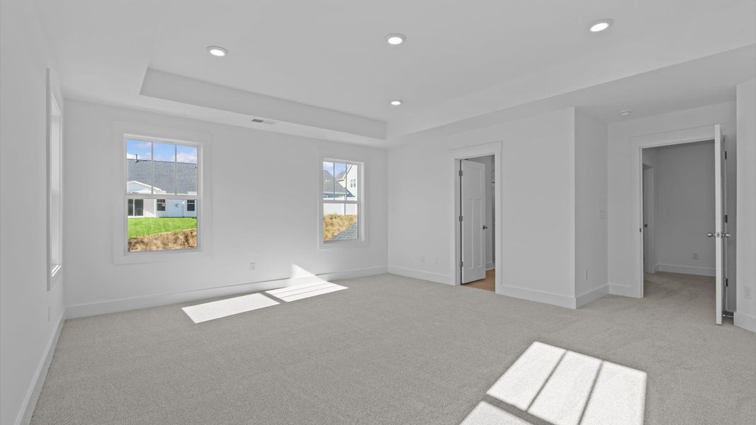 Furnished interior view inside a new home in Fox Hollow, Spartanburg (Image 28).