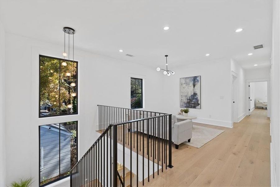 Furnished interior view inside a new home in , Decatur (Image 13).