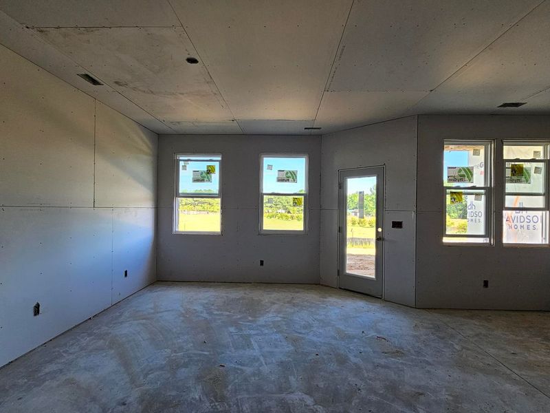 In-progress construction of a new home in Springvale, Fuquay Varina, NC (Image 34).
