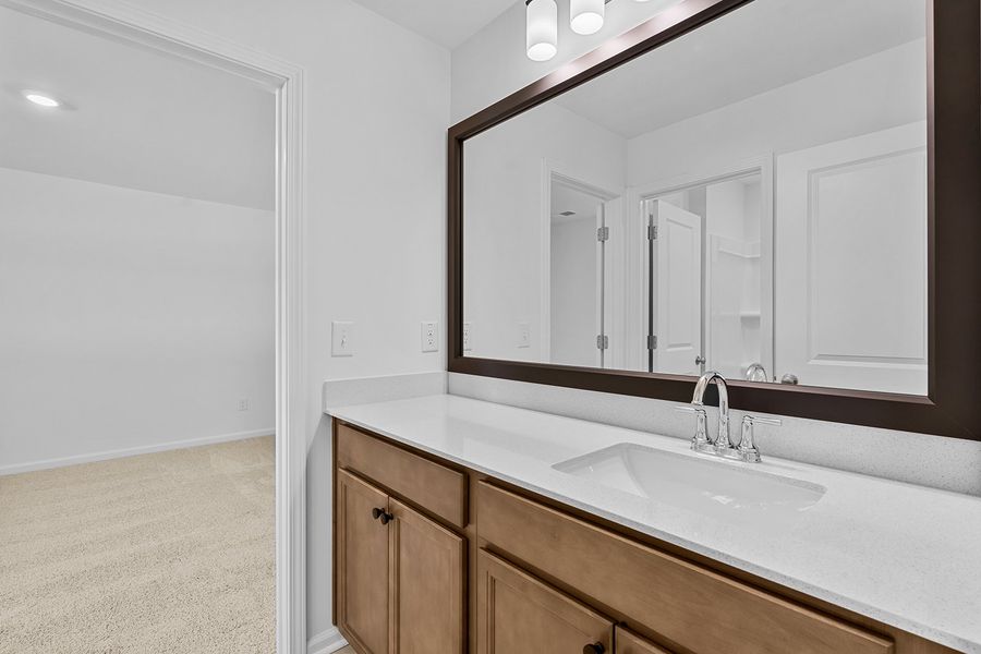 Furnished interior view inside a new home in Hanes Lake, Winston-Salem (Image 15).