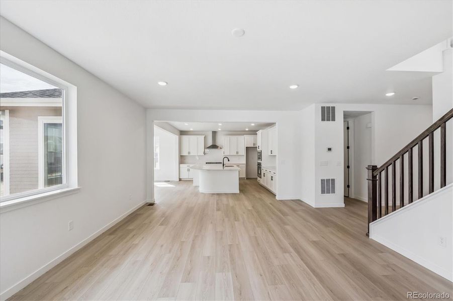 Spacious, unfurnished interior of a new home in Barefoot Lakes, Firestone (Image 14). Spacious, unfurnished interior of a new home in Barefoot Lakes, Firestone (Image 14).