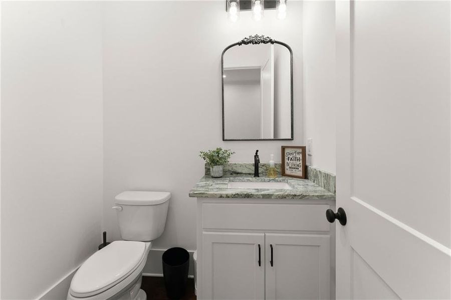 Furnished interior view inside a new home in , Cleveland (Image 46).