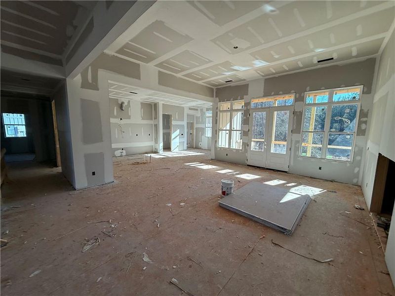 In-progress construction of a new home in , Conyers, GA (Image 5).