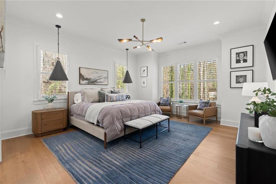 Furnished interior view inside a new home in , Marietta (Image 12). Furnished interior view inside a new home in , Marietta (Image 12).