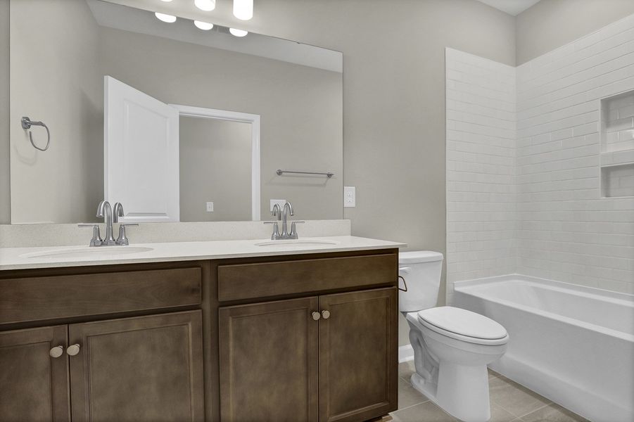 Furnished interior view inside a new home in East Wynd, Hampstead (Image 14).