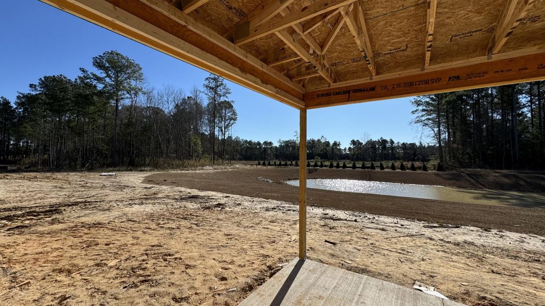 In-progress construction of a new home in Watson Hill, Summerville, SC (Image 61).