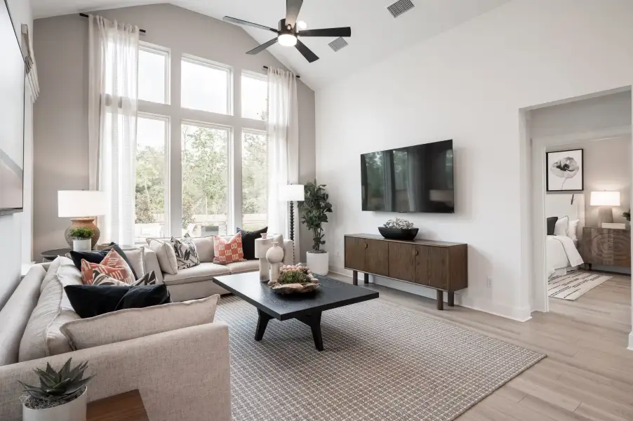 Furnished interior view inside a new home in Clopton Farms, Montgomery (Image 10).
