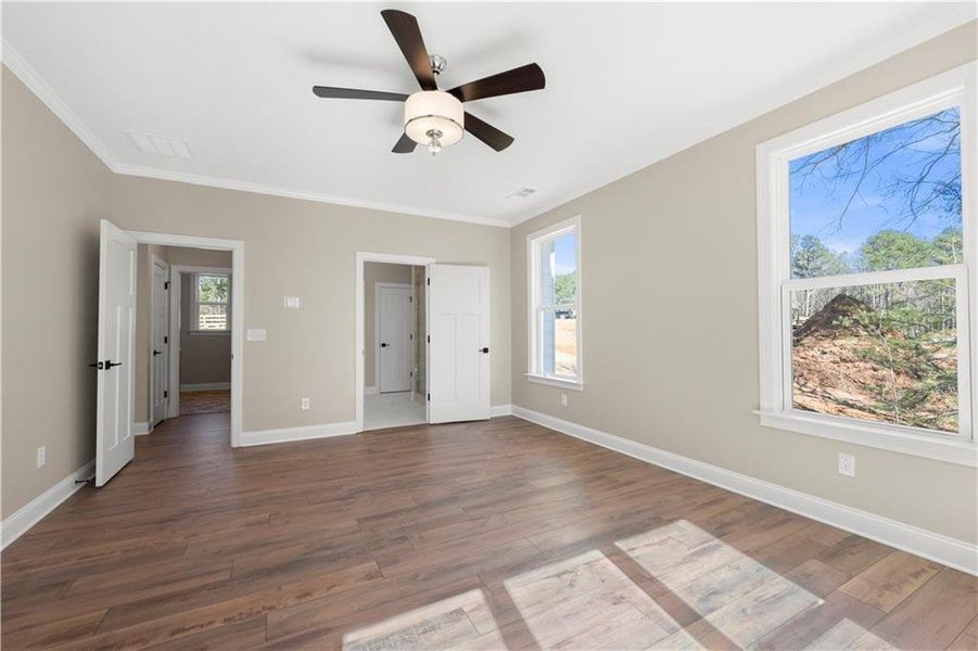 Spacious, unfurnished interior of a new home in , Ball Ground (Image 49). Spacious, unfurnished interior of a new home in , Ball Ground (Image 49).