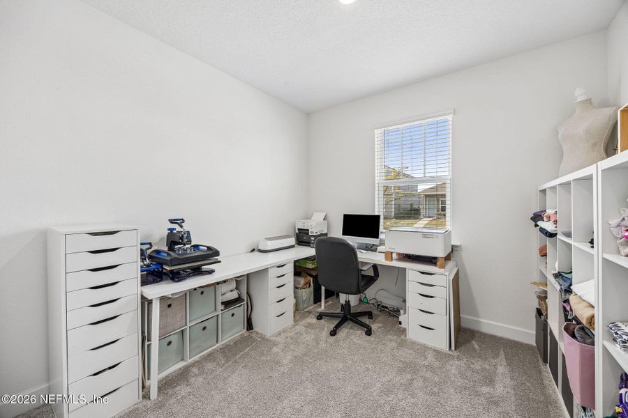 Furnished interior view inside a new home in Tributary, Yulee (Image 31).